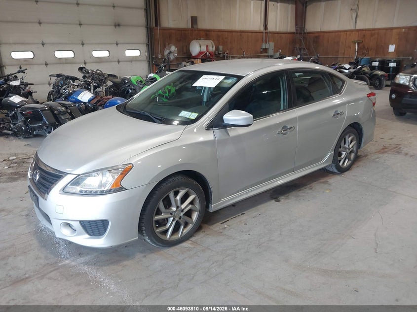 Vin: 3n1ab7ap0dl747399, lot: 46593417, nissan sentra sr 20132