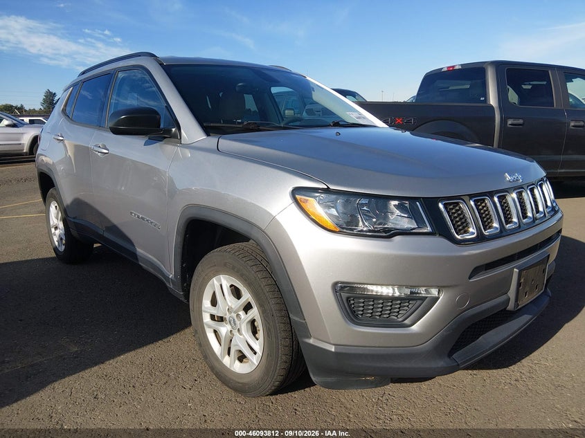 Vin: 3c4njdab9jt392295, lot: 46593419, jeep compass sport 4x4 2018 img_1