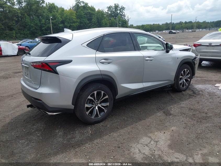 Vin: jtjbarbz8f2002658, lot: 46593431, lexus nx 200t f sport 20154