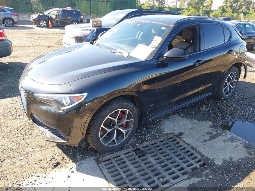 Vin: zaspakbn8l7c92189, lot: 46593436, alfa romeo stelvio ti sport awd 20202