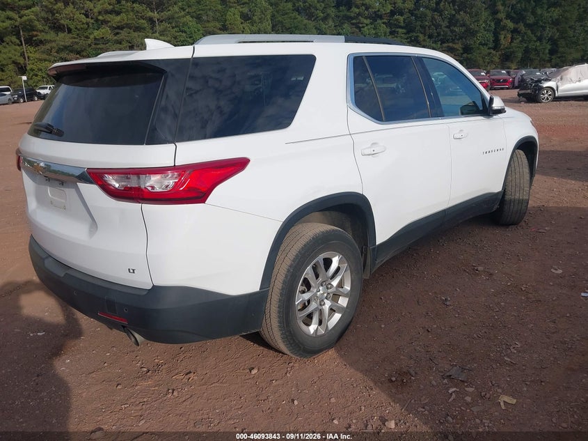 Vin: 1gnermkw1jj237605, lot: 46593450, chevrolet traverse 2fl 20184