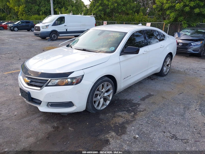 Vin: 2g11z5s33j9100494, lot: 46593476, chevrolet impala ls 20182