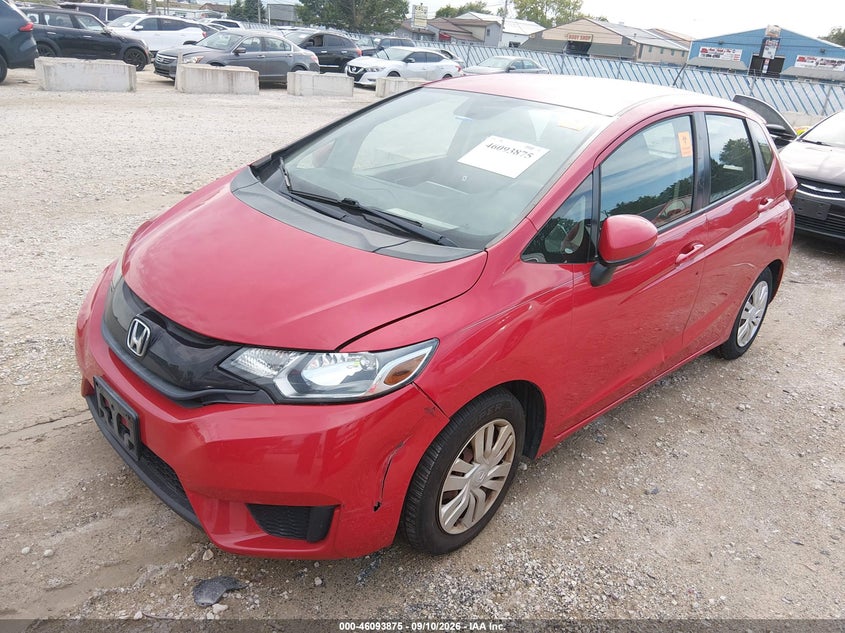 Vin: 3hggk5h5xfm739342, lot: 46593482, honda fit lx 20152