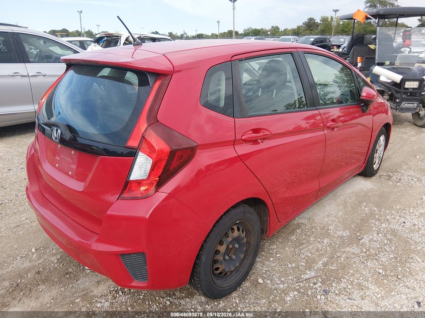 Vin: 3hggk5h5xfm739342, lot: 46593482, honda fit lx 20154