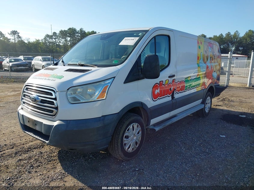 Vin: 1ftyr1zmxgka42453, lot: 46593494, ford transit-250 20162
