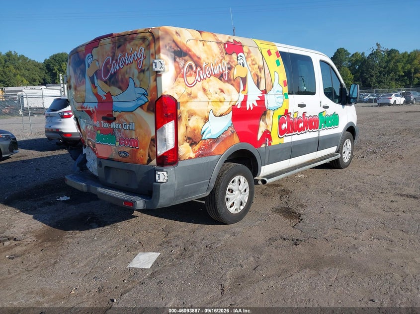 Vin: 1ftyr1zmxgka42453, lot: 46593494, ford transit-250 20164