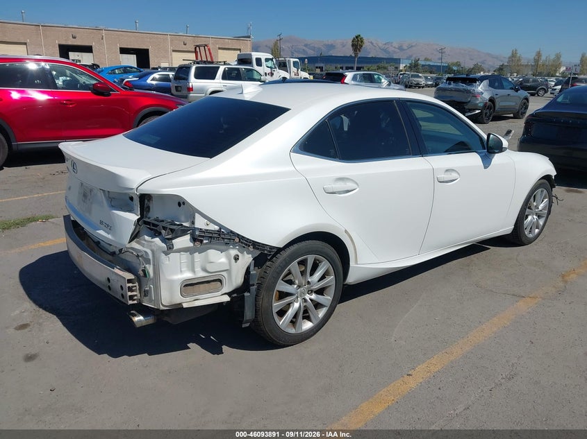Vin: jthbf1d29f5046638, lot: 46593498, lexus is 250 20154