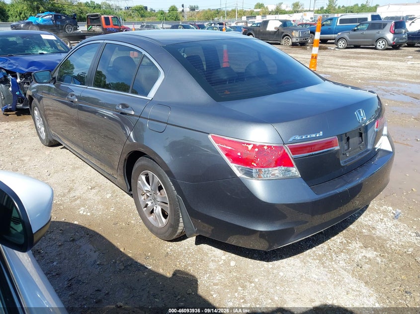 Vin: 1hgcp2f61ba100140, lot: 46593543, honda accord 2.4 se 20113