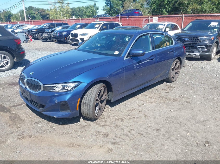 Vin: 3mw89ff02r8e06591, lot: 46593558, bmw 330i xdrive 20242