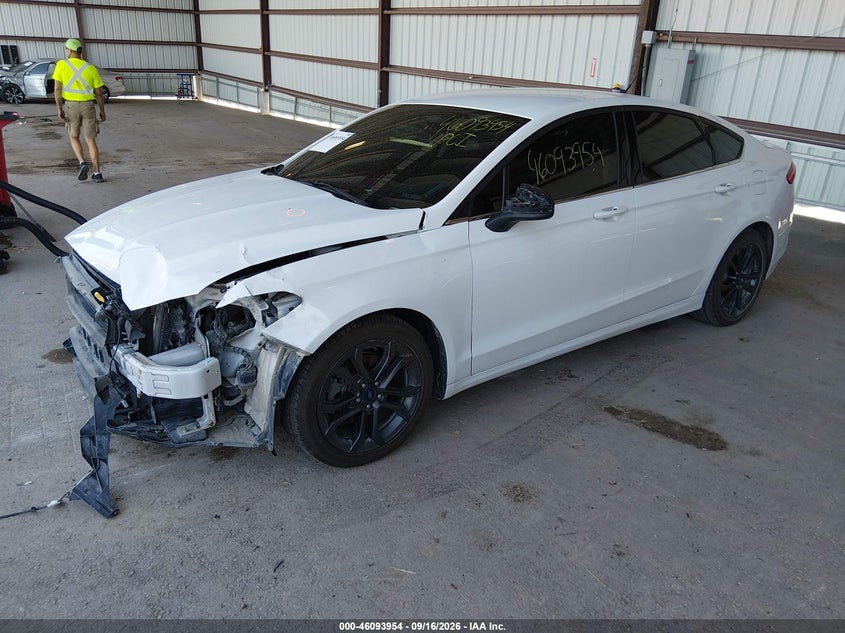 Vin: 3fa6p0h71jr115043, lot: 46593561, ford fusion se 20182