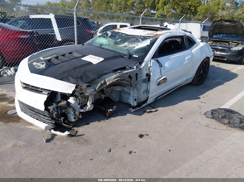 Vin: 2g1fj1ej4e9290506, lot: 46593565, chevrolet camaro 1ss 20142