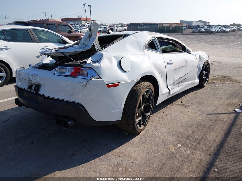 Vin: 2g1fj1ej4e9290506, lot: 46593565, chevrolet camaro 1ss 20144