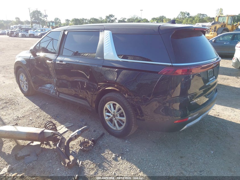 Vin: kndnb4h39p6259423, lot: 46593573, kia carnival mpv lx seat package 20233