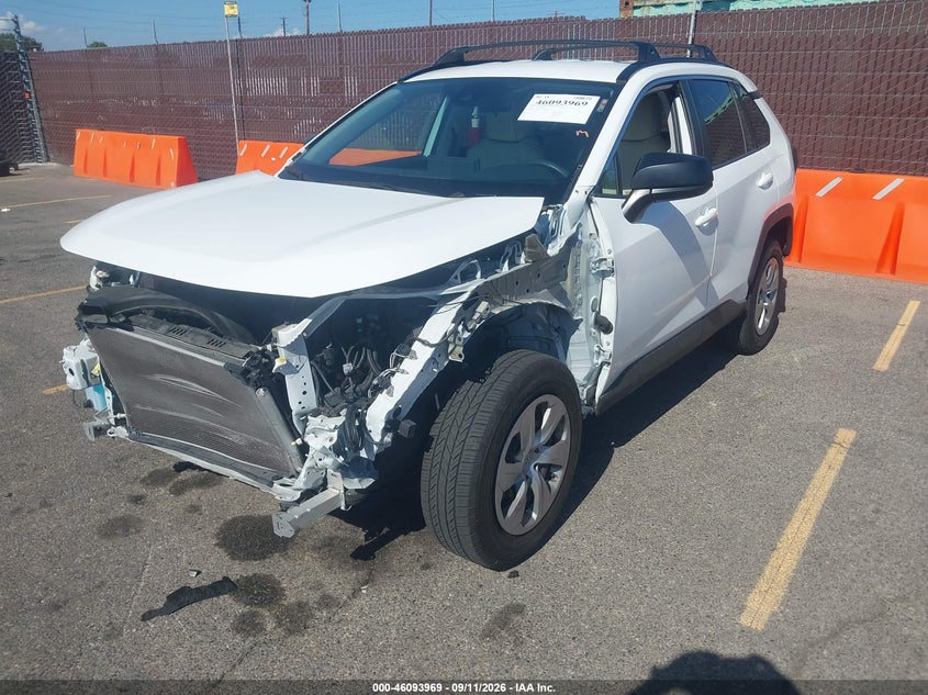 Vin: 2t3h1rfv3lc049458, lot: 46593576, toyota rav4 le 20202