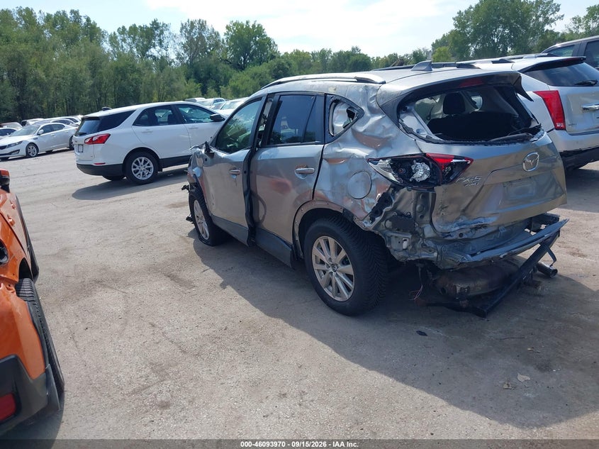 Vin: jm3ke4cy5e0401013, lot: 46593577, mazda cx-5 touring 20143