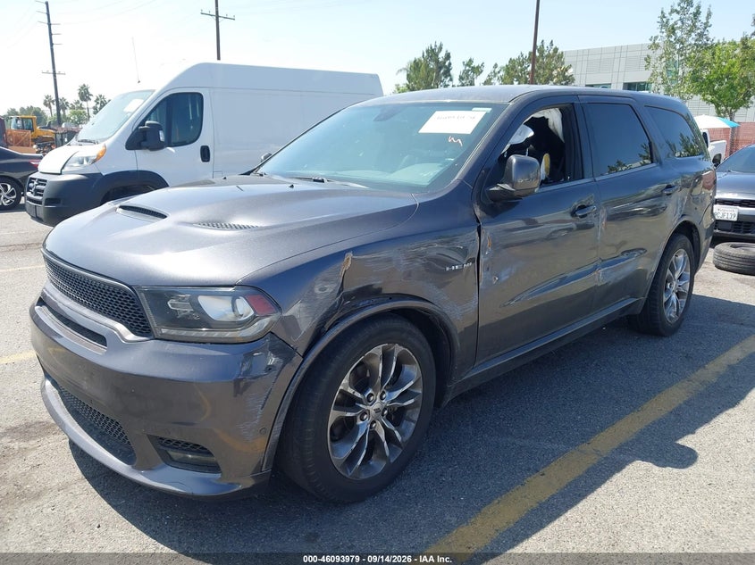 Vin: 1c4sdhct6lc301344, lot: 46593586, dodge durango r/t rwd 20202