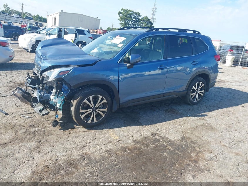 Vin: jf2skakc9rh472634, lot: 46593589, subaru forester limited 20242
