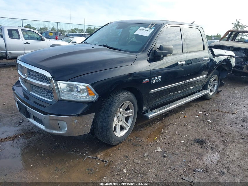 Vin: 1c6rr7pt0es341939, lot: 46593597, ram 1500 longhorn limited 20142