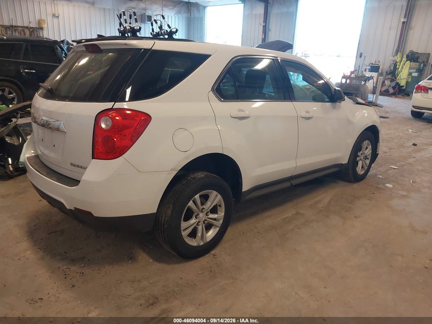 Vin: 1gnfleek1fz139283, lot: 46593611, chevrolet equinox ls 20154