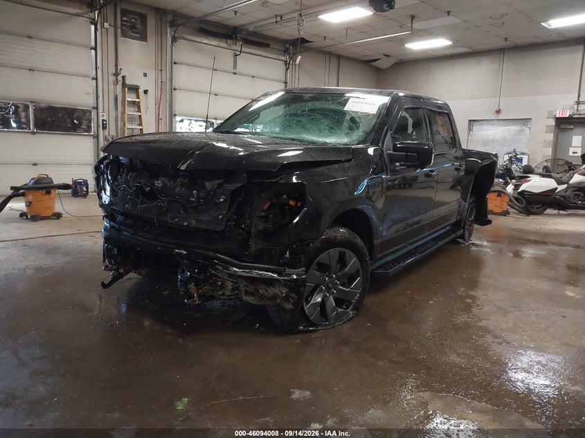 Vin: 1ft6w1evxnwg03710, lot: 46593615, ford f-150 lightning lariat 20222