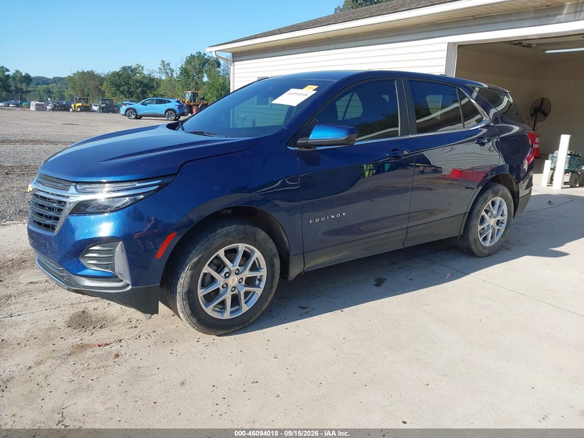 Vin: 3gnaxueg3pl191057, lot: 46593625, chevrolet equinox awd lt 20232