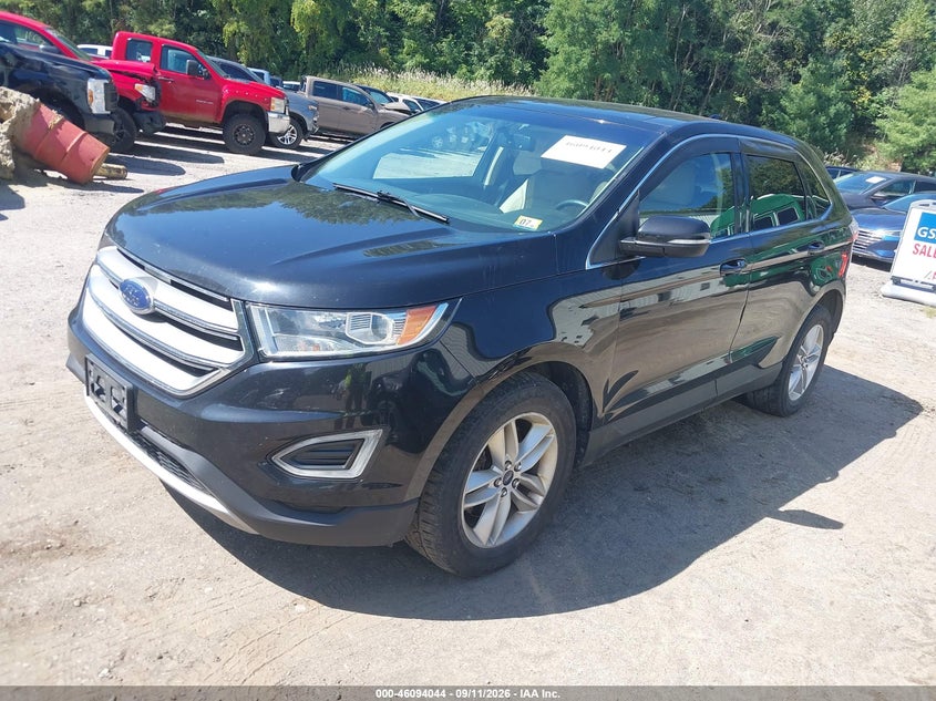 Vin: 2fmpk4j97gbc19295, lot: 46593651, ford edge sel 20162
