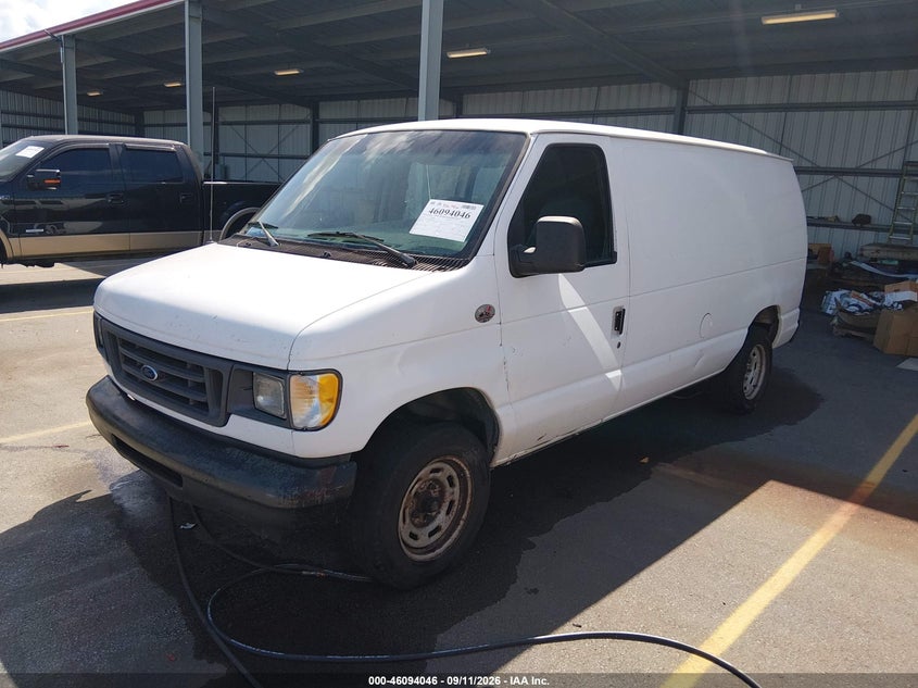 2005 Ford Econoline, Звичайний знос, IAAI, VIN 1FTRE14W05HA41105 — фото 2