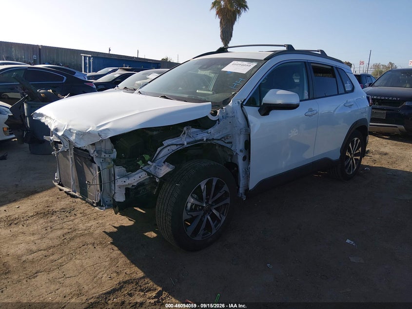 Vin: 7mueaaag1nv008817, lot: 46593666, toyota corolla cross xle 20222