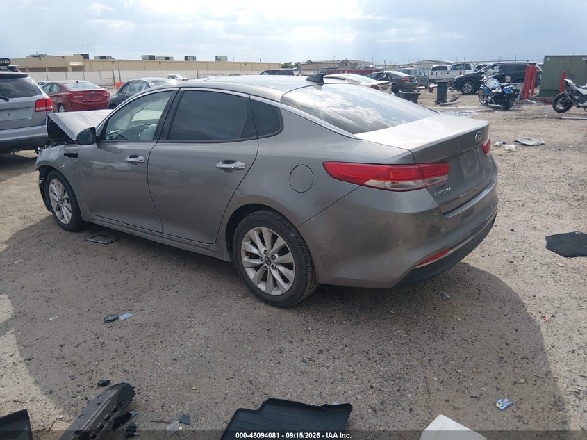 Vin: 5xxgu4l35jg200565, lot: 46593688, kia optima ex 20183