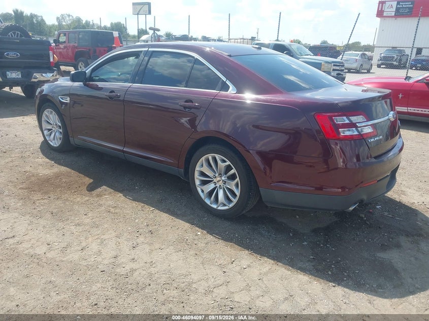 Vin: 1fahp2f86jg126272, lot: 46593704, ford taurus limited 20183