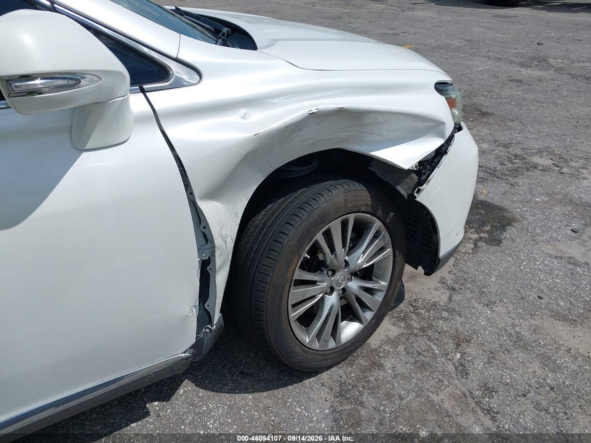 LEXUS RX 350 2013 VIN 2T2ZK1BA9DC096005