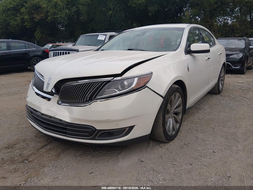 2013 Lincoln MKS, Normal Wear & Tear, IAAI, VIN 1LNHL9DK4DG605335 — photo 2