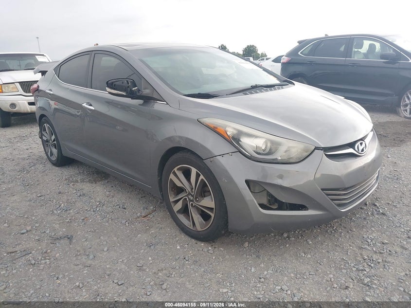 Vin: 5npdh4ae4eh491467, lot: 46593762, hyundai elantra limited 2014 img_1