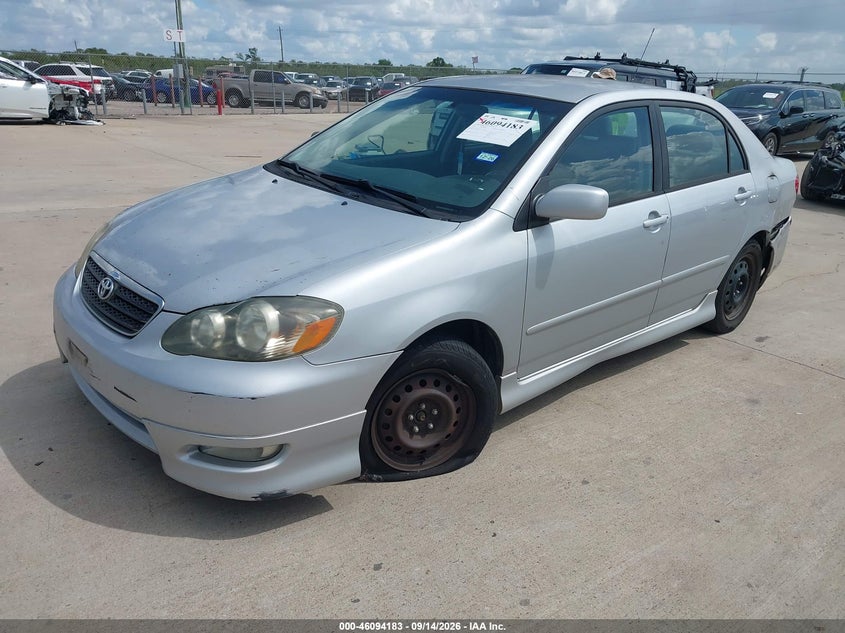 2005 Toyota Corolla, Левый зад, IAAI, VIN 1NXBR32E35Z494049 — фото 2
