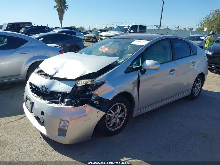 Vin: jtdkn3du0a0029766, lot: 46593795, toyota prius iv 20102