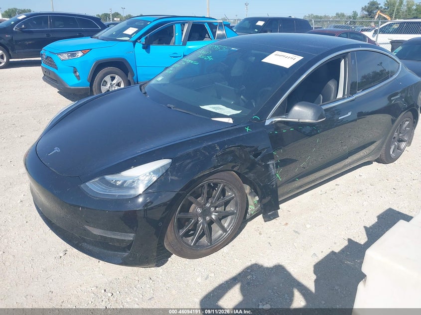 Vin: 5yj3e1eb0kf385563, lot: 46593798, tesla model 3 long range/performance 20192