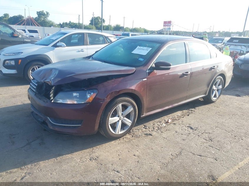 Vin: 1vwas7a36ec055992, lot: 46593827, volkswagen passat 1.8t wolfsburg edition 20142