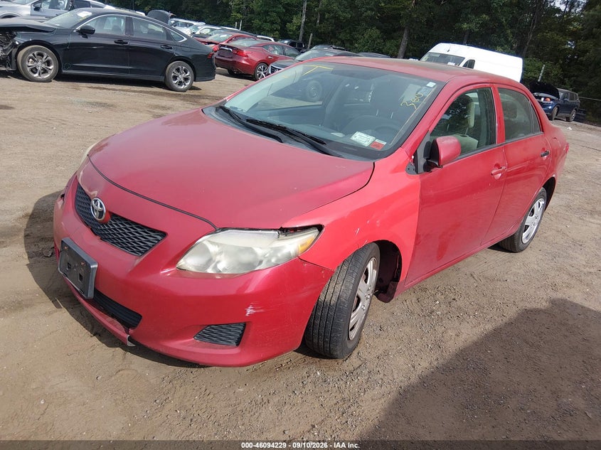 2010 TOYOTA COROLLA auction photo 2