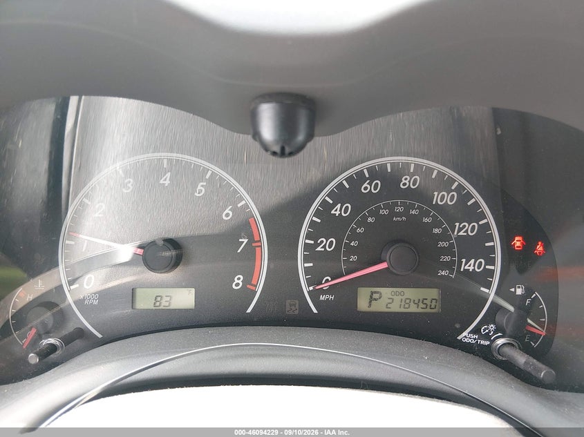 2010 TOYOTA COROLLA auction photo 7