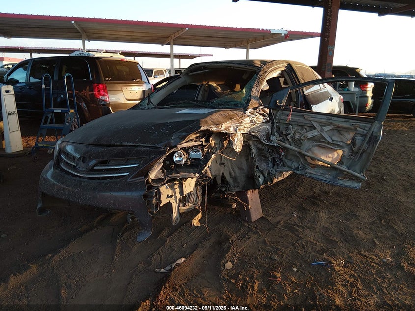Vin: 2t1bu4ee4dc075692, lot: 46593839, toyota corolla le special edition 20132