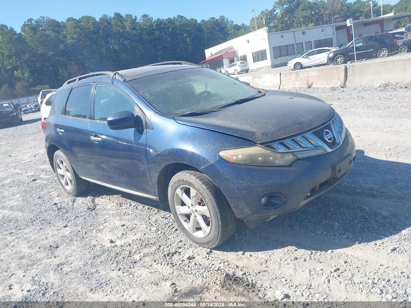 2009 NISSAN MURANO auction photo 1