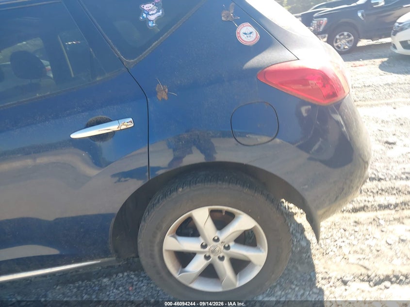 2009 NISSAN MURANO auction photo 6