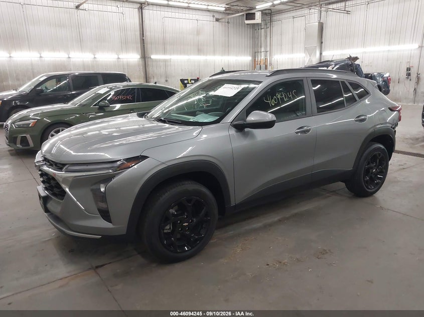 Vin: kl77lhe23rc202225, lot: 46593852, chevrolet trax fwd lt 20242