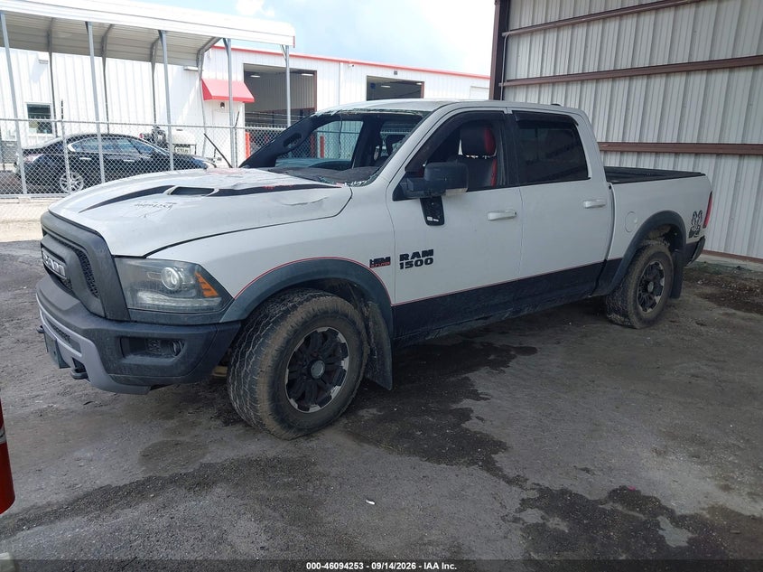 Vin: 1c6rr7yt2gs137886, lot: 46593860, ram 1500 rebel 20162