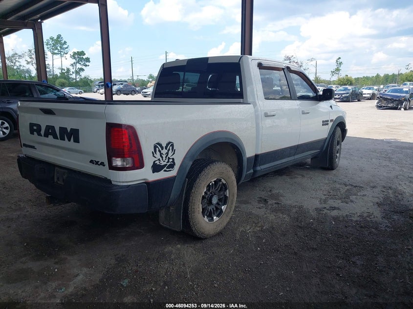 Vin: 1c6rr7yt2gs137886, lot: 46593860, ram 1500 rebel 20164