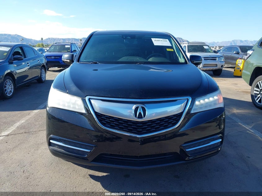 ACURA MDX 2016 VIN 5FRYD3H42GB013553