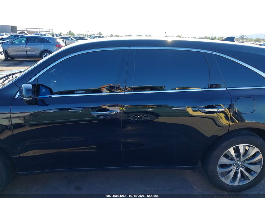 ACURA MDX 2016 VIN 5FRYD3H42GB013553