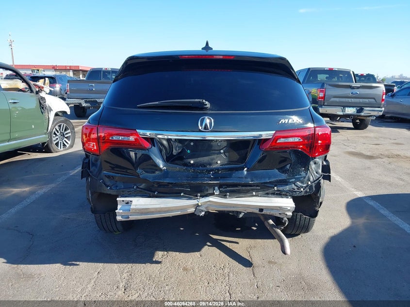 ACURA MDX 2016 VIN 5FRYD3H42GB013553