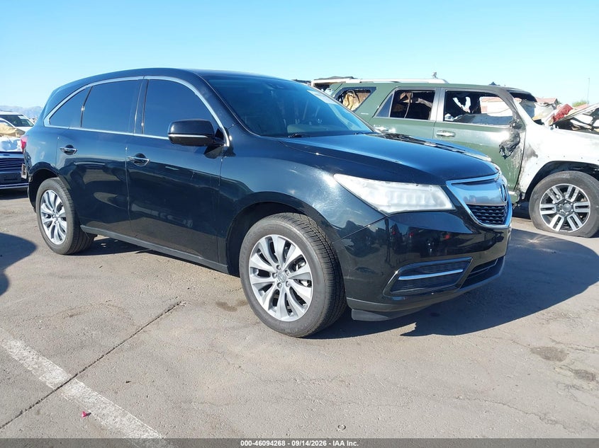 ACURA MDX 2016 VIN 5FRYD3H42GB013553