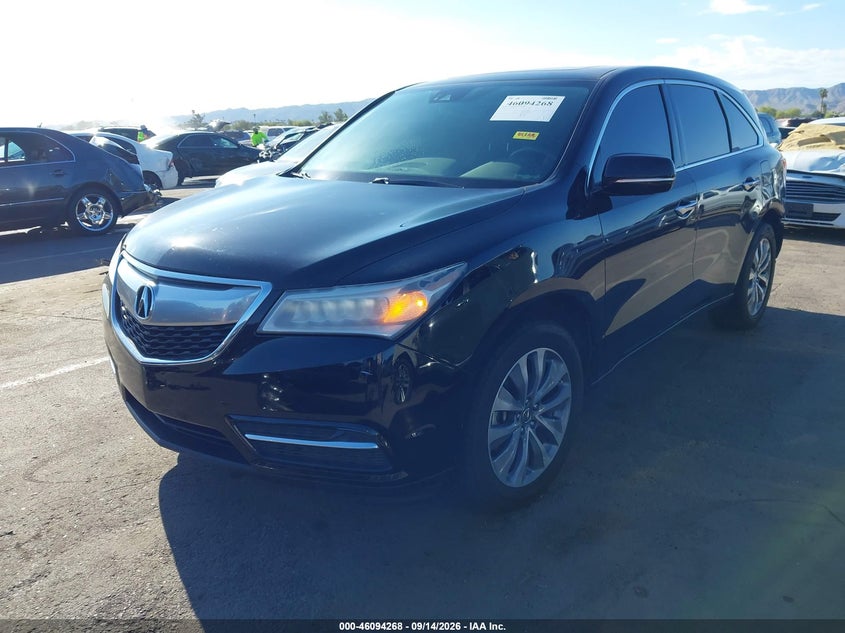 ACURA MDX 2016 VIN 5FRYD3H42GB013553